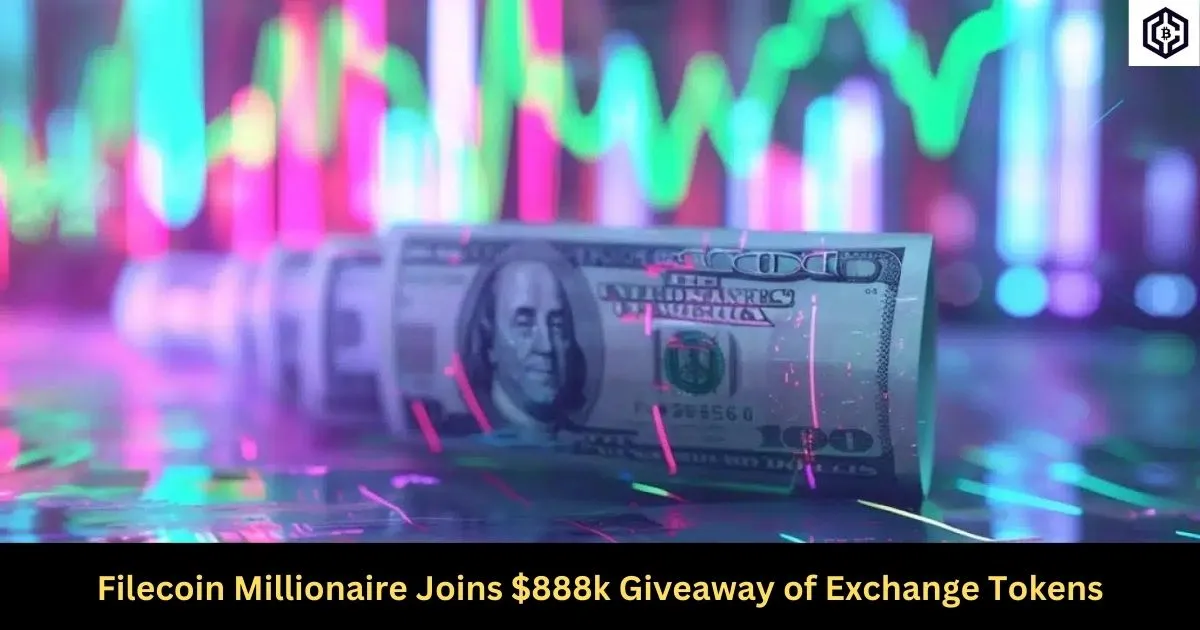 Filecoin Millionaire Joins 888k Giveaway of Exchange Tokens