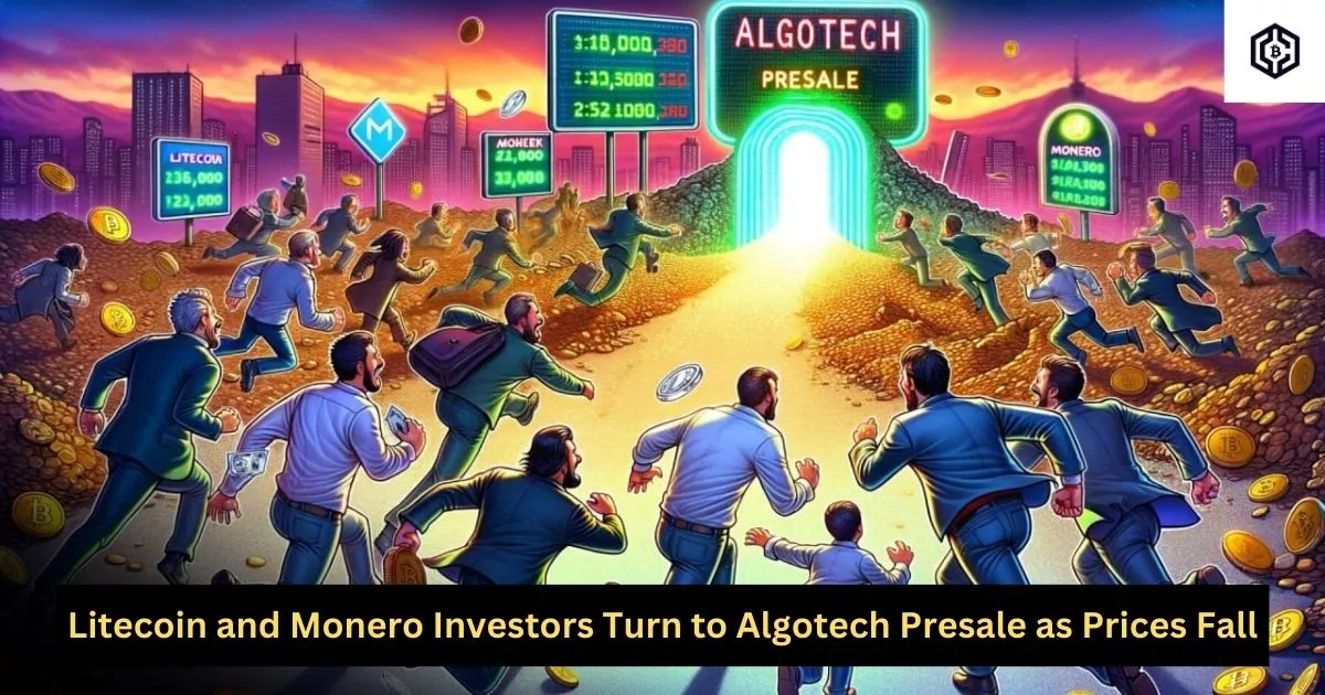 Litecoin and Monero Investors Turn to Algotech Presale as Prices Fall