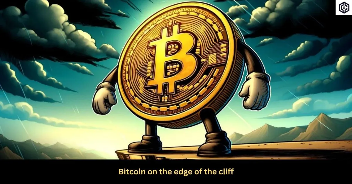 Bitcoin on the edge of the cliff