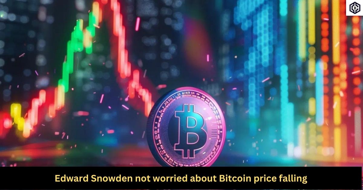 Edward Snowden not worried about Bitcoin price falling