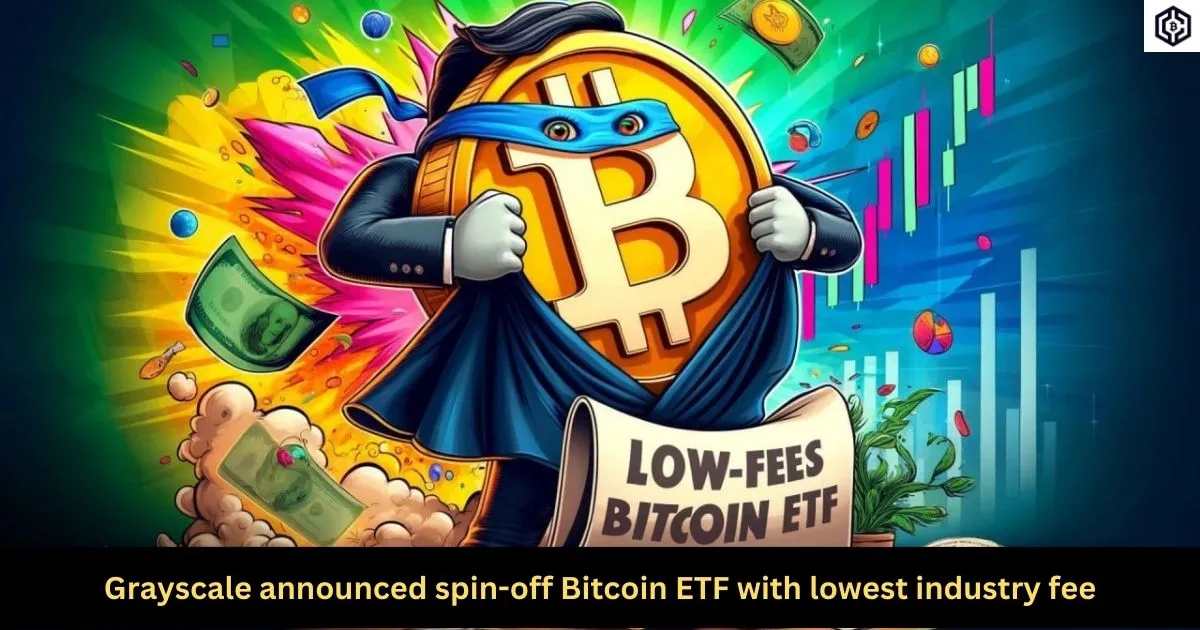 Grayscale announced spin-off Bitcoin ETF with lowest industry fee
