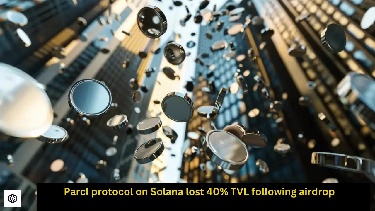 Parcl protocol on Solana lost 40 TVL following airdrop