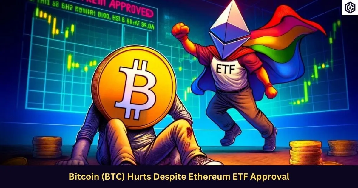 Bitcoin (BTC) Hurts Despite Ethereum ETF Approval