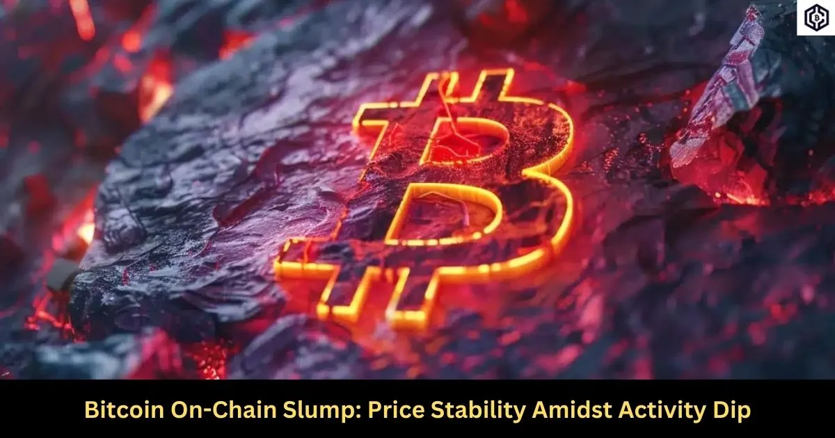 Bitcoin On-Chain Slump Price Stability Amidst Activity Dip