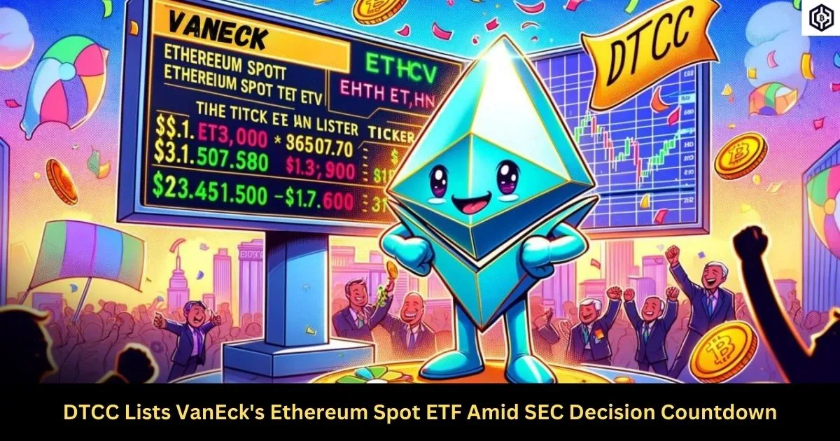 DTCC Lists VanEck's Ethereum Spot ETF Amid SEC Decision Countdown