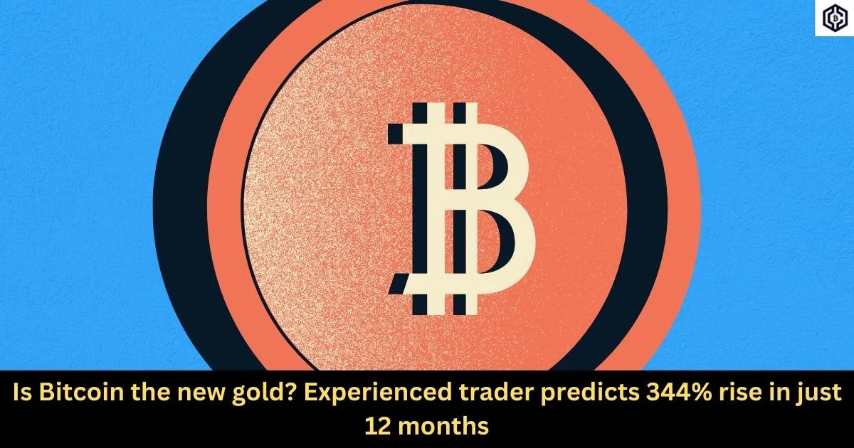 Is Bitcoin the new gold Experienced trader predicts 344 rise in just 12 months