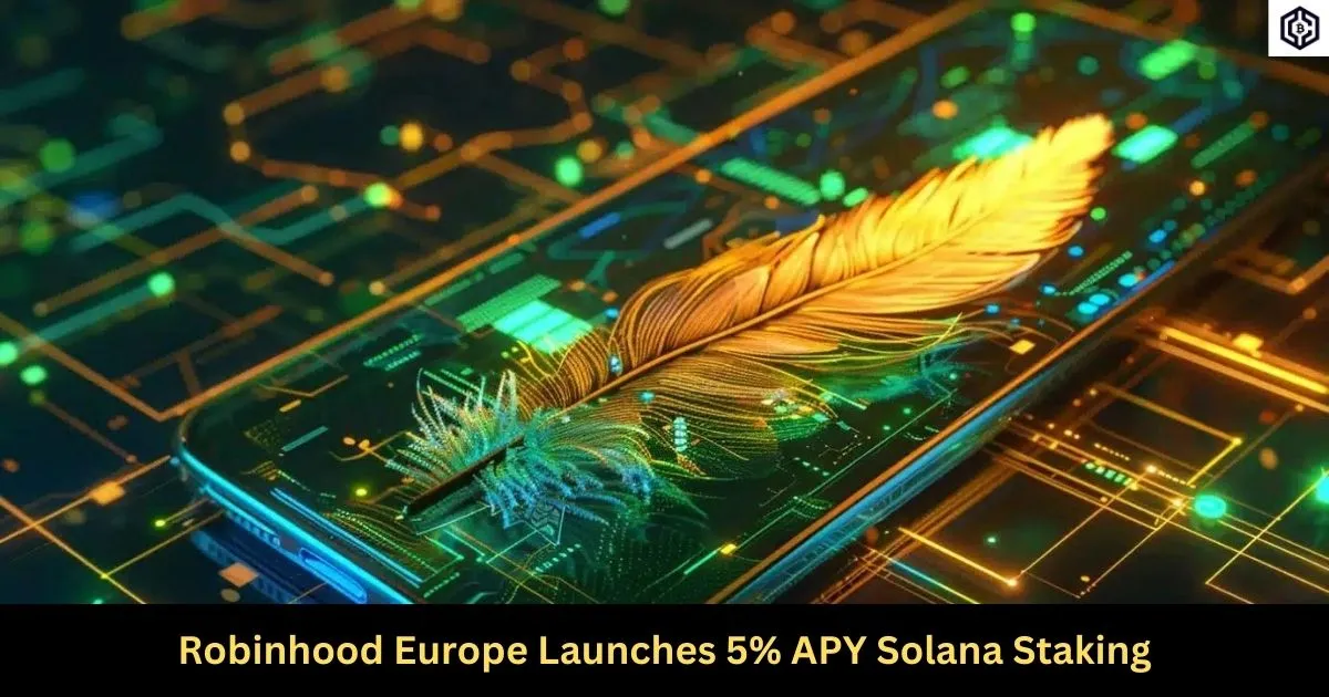 Robinhood Europe Launches 5 APY Solana Staking