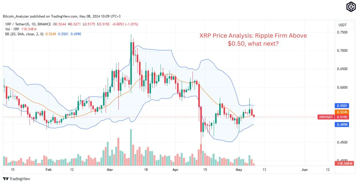XRP Price Analysis Chart